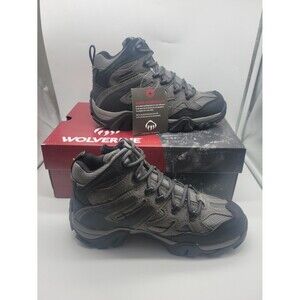 Wolverine Men's Wilderness Waterproof Hiking Boots Black W080006 Size 7
